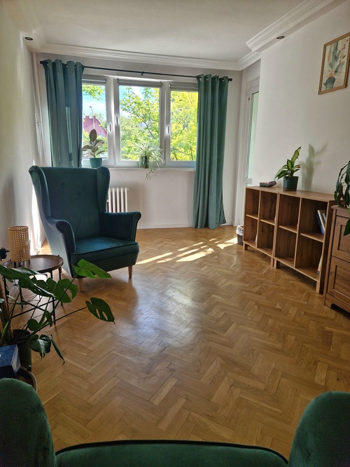 Gabinet psychoterapii Wrocław - wnętrze miejsca spotkań
